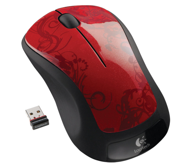 LOGITECH M310 RED TENDRILS - 64783 - zdjęcie 2